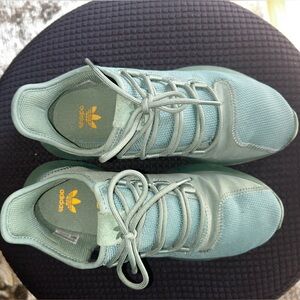 adidas Originals Boys Tubular Shadow Sneaker (Green Size 6 boys)